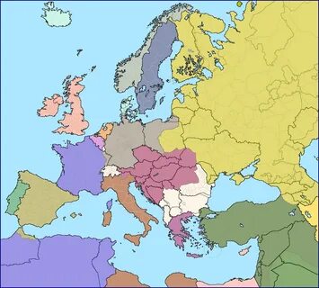Границы современной европы
