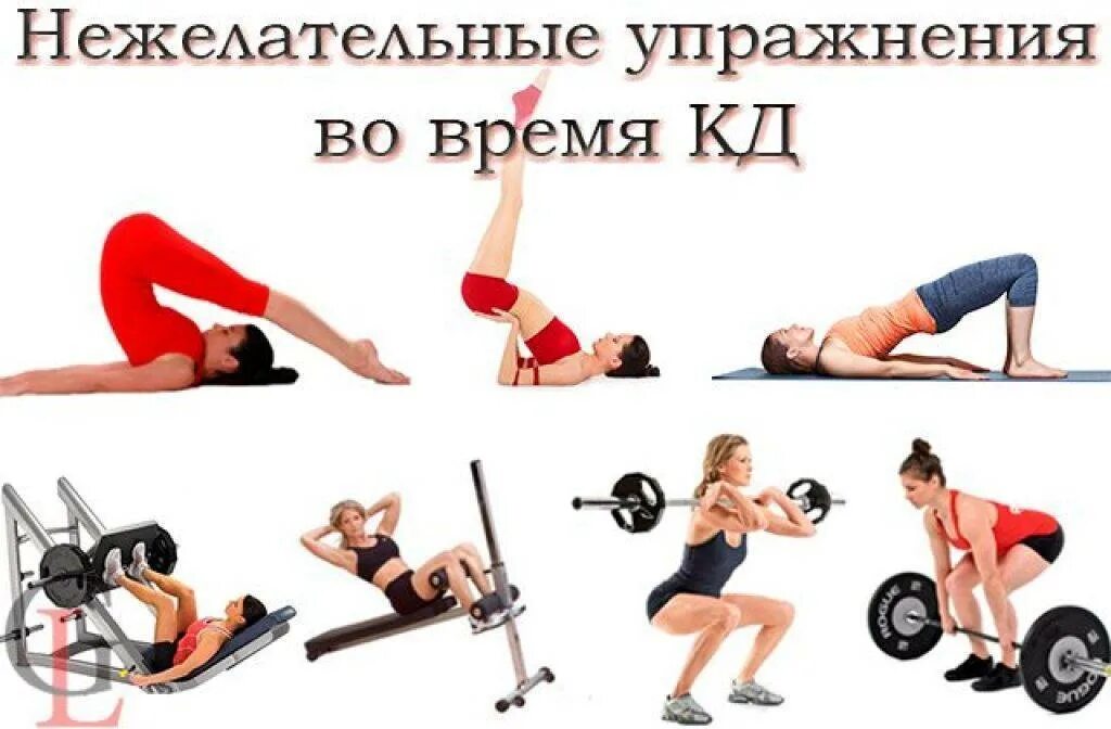Почему нельзя заниматься при месячных
