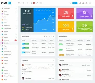 Dashboard examples