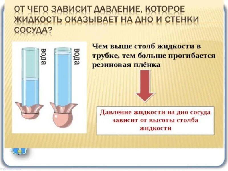 Давление в жидкости и газе 7 класс. Давление в жидкости и газе 7 класс физика. Давление в сосудах физика. Давление жидкости 7 класс.