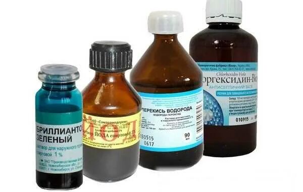 Можно обрабатывать рану перекисью водорода