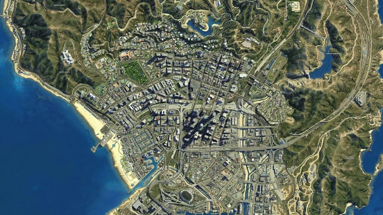 Координаты гта 5. Grand Theft auto 5 карта. Карта Лос Сантоса ГТА 5. Карта города Лос Сантос ГТА 5. GTA 5 all Map.