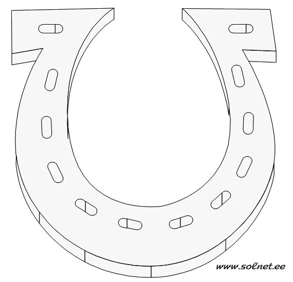 Подкова шаблон для вырезания распечатать Horse Shoe Stencil Printable pumpkin stencils, Pumpkin carving patterns free, Ho