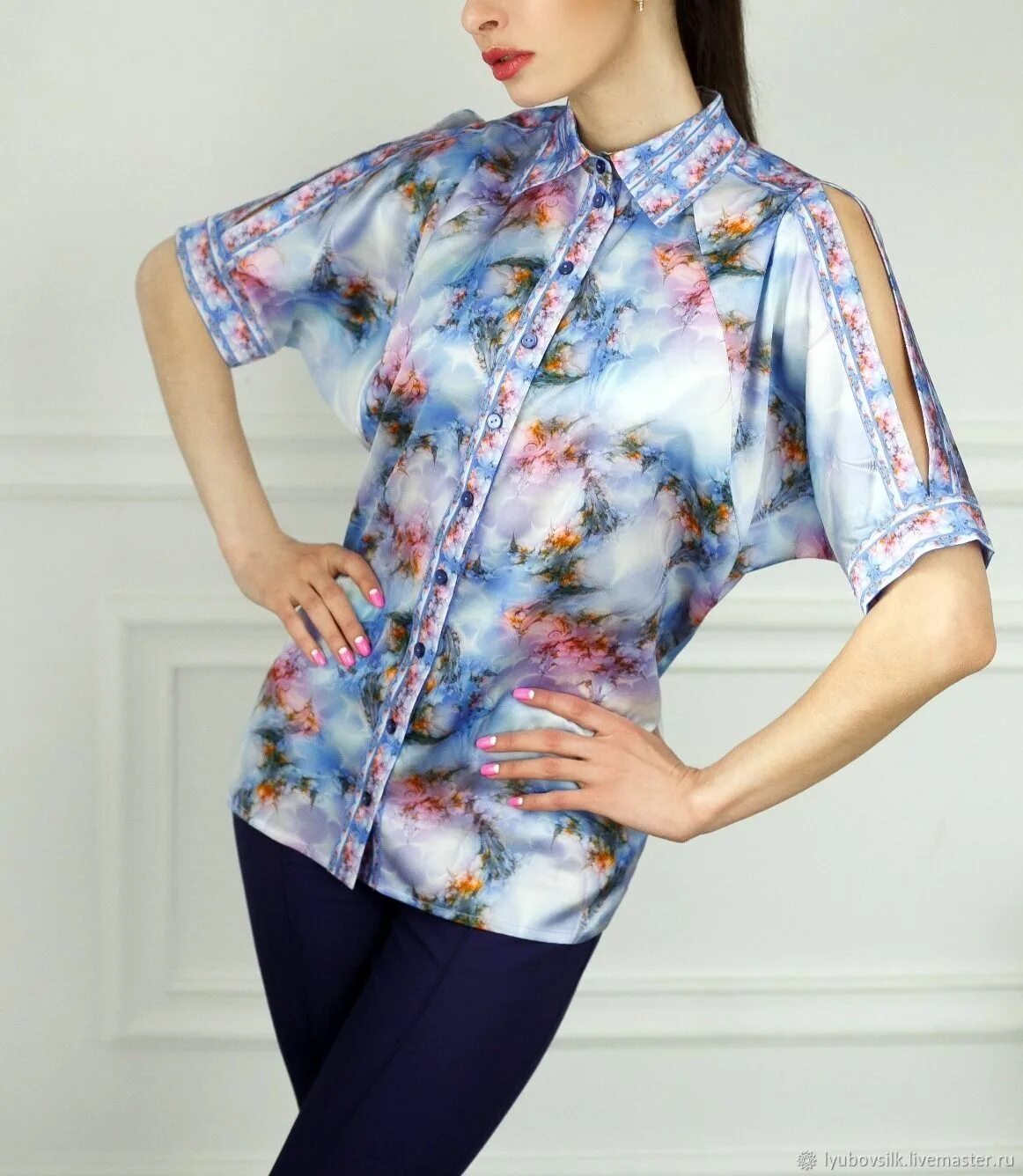 Блузка Monica Magni шелк цветная. Блузка из шелка. Блузки из натурального шелка. Блуза из шелка. Купить блузку из шелка