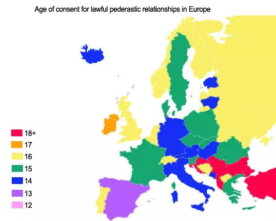 Возраст согласия в Европе. Age of consent Map. Age of consent in Europe. Возраст согласия в Эстонии. Age of consent