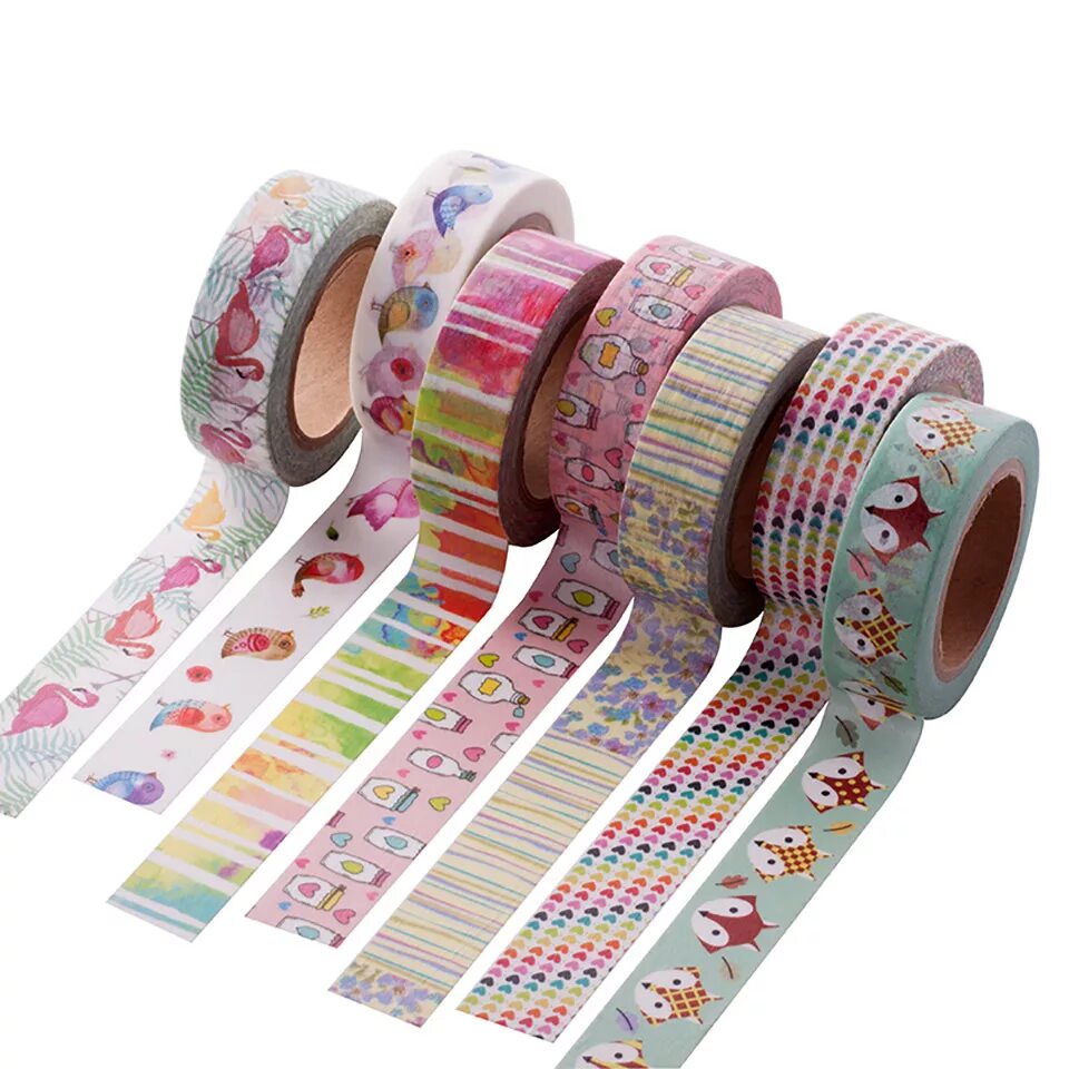 Декоративная лента Washi. Washi Клейкие ленты. Washi Tape скотч декоративный. Скотч с узорами.