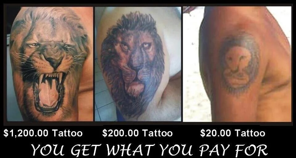 Не всегда можно. Дешевая Татуировка прикол. Всегда найдется тот кто сделает дешевле. Дешевая и дорогая Татуировка.