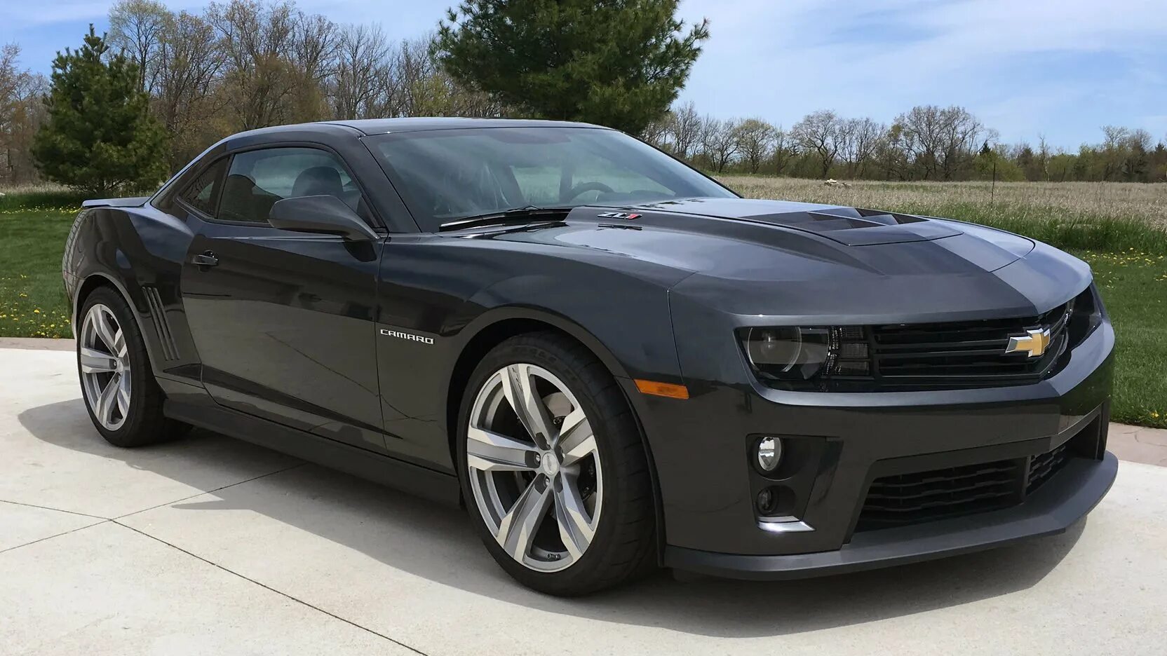 Chevrolet Camaro zl1 2012 Black