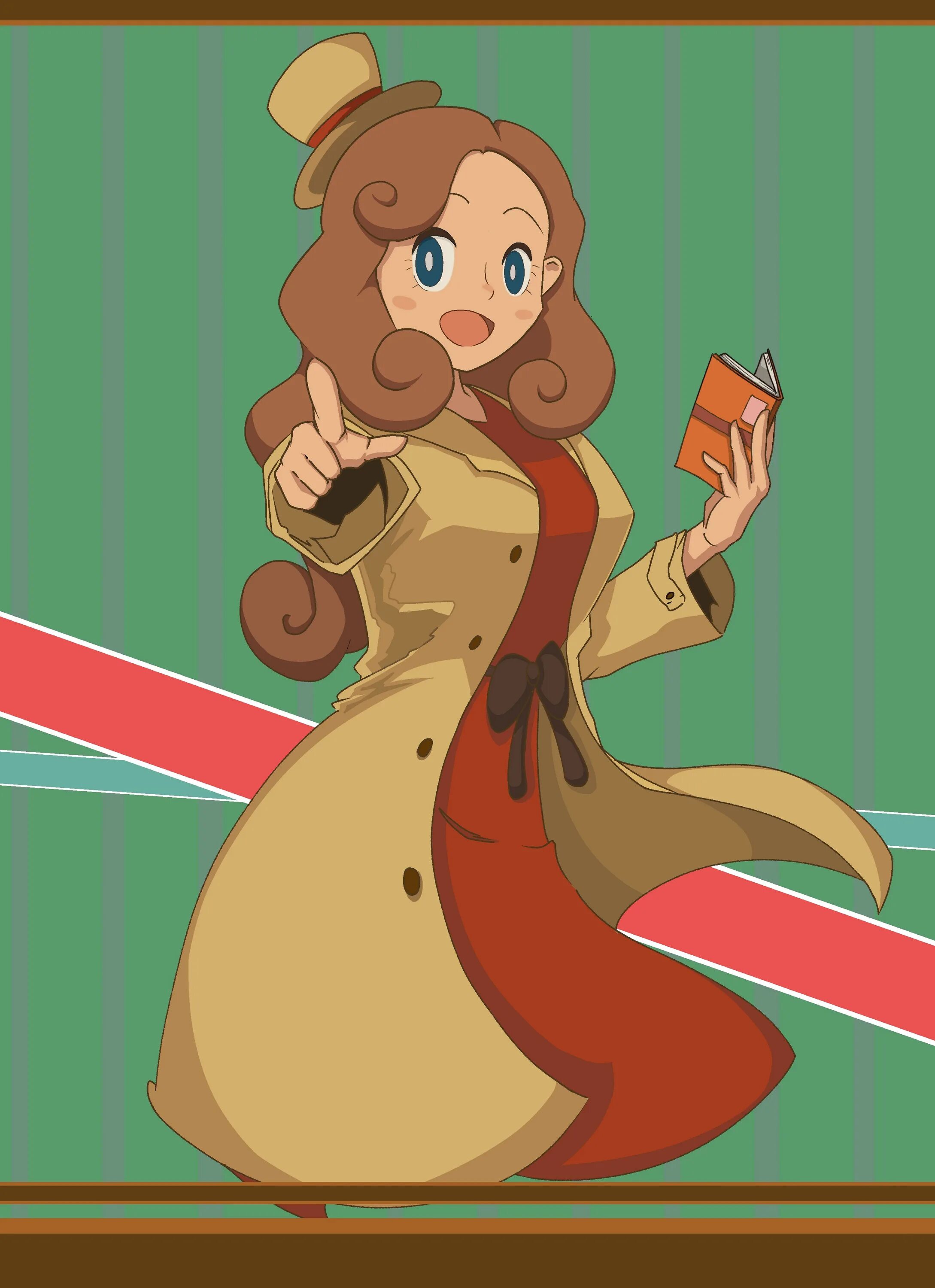 Mystery journey. Katrielle Layton. Katrielle Layton fanart. Layton's Mystery Journey. Layton Mystery Journey.