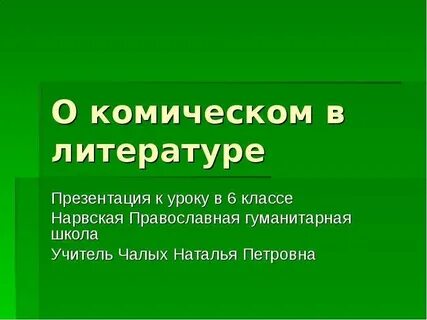 Презентация по литературе 7 класс