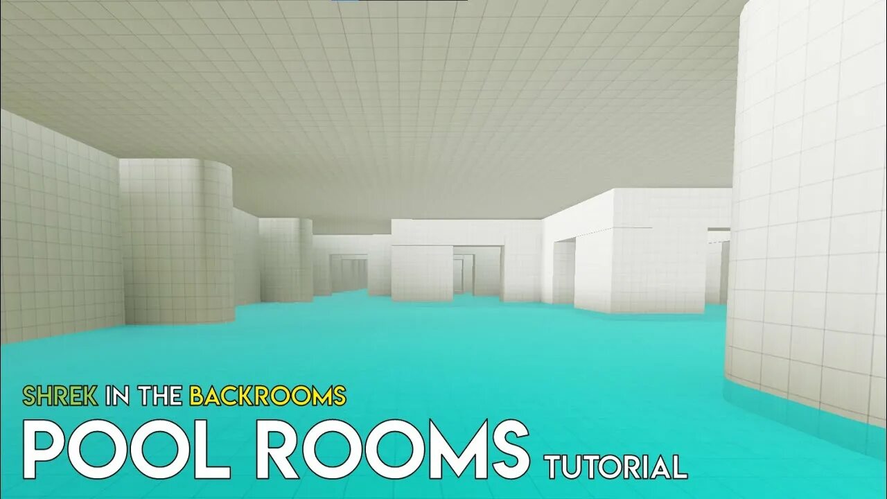 Room tutorial. Poolrooms backrooms. уровень pool rooms. backrooms бассейн. левел ! backrooms.