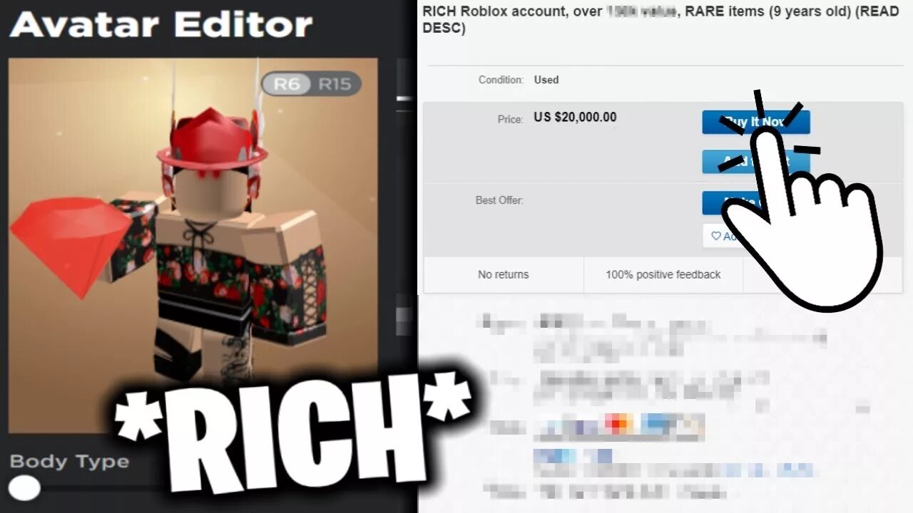 EBAY РОБЛОКС. Аккаунты в РОБЛОКС. Rich Roblox accounts. Как найти аккаунт в роблоксе