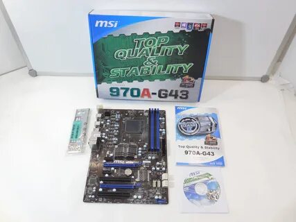 Материнская плата msi 970a g43