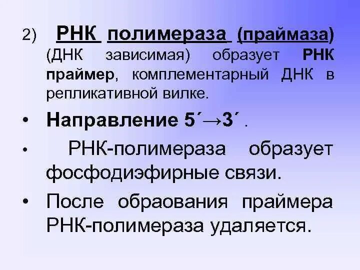 Рнк зависимая