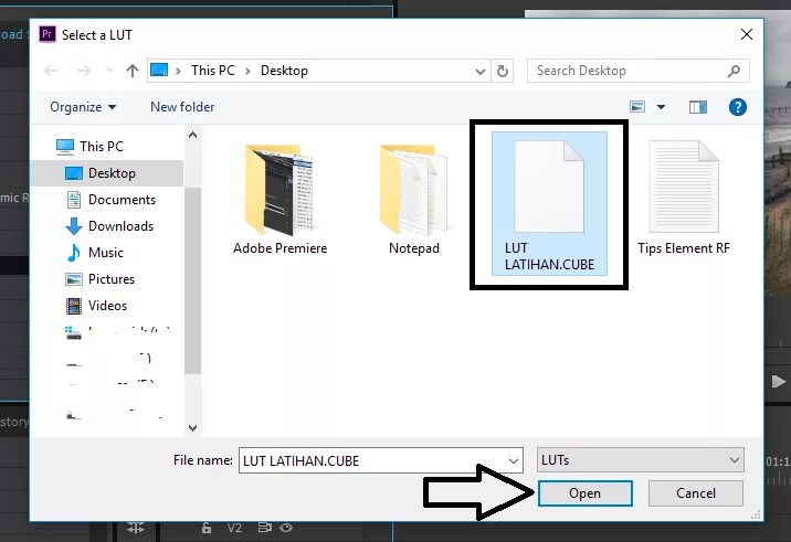 Load files com. Файл Cube для Adobe Photoshop. How organize folder.