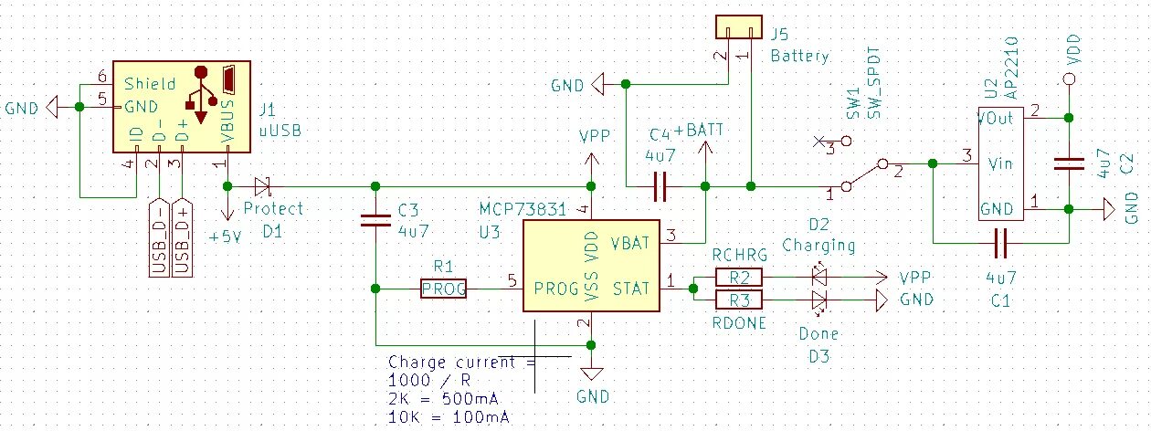 Reading battery