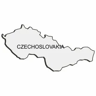 Карта чехословакии