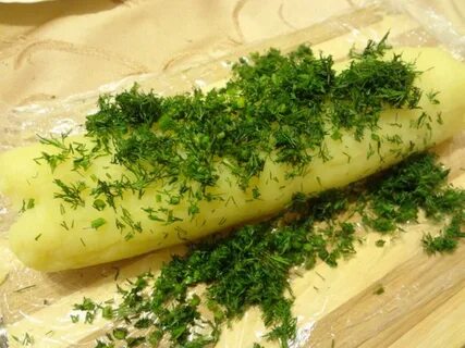 Рулетики с укропом