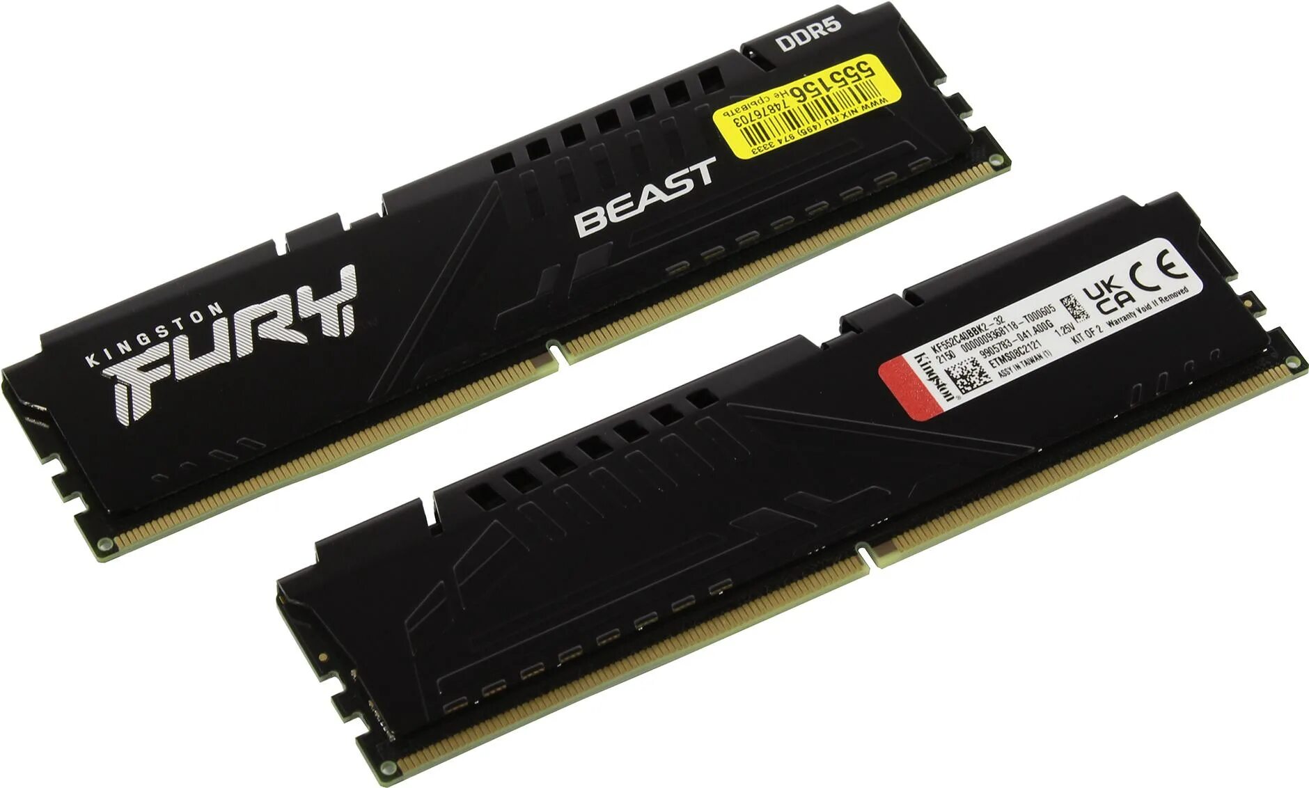 Kingston Fury Beast ddr5. Kingston ddr5 32gb 5200mhz ddr5 cl40 DIMM (Kit of 2) Fury Beast Black. Kf552c40bbk2-32. Kingston Fury Beast Black kf552c40bbk2-32, DDR V, PC-41600, 5200mhz, Kit. Kingston fury ddr5 16gb