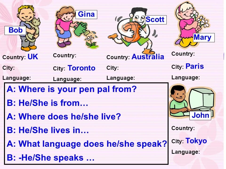 What languages he speak