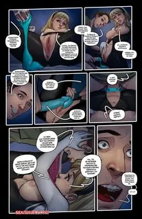 Порно комикс Marvel. 