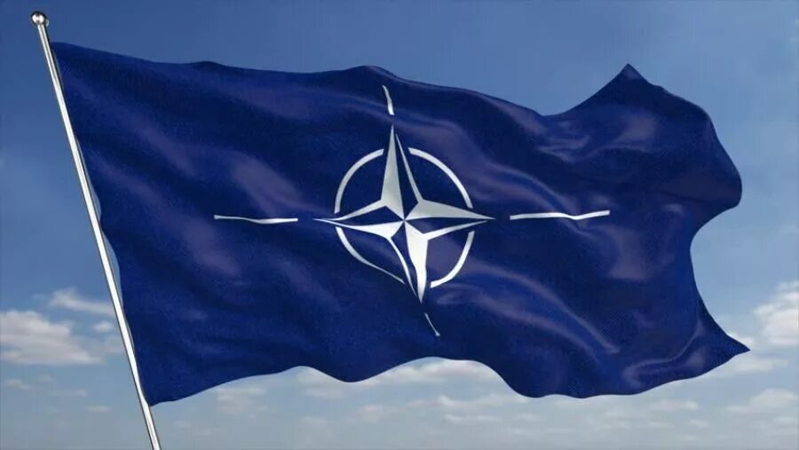Появление нато. Североатлантический Альянс НАТО. Североатлантический Альянс НАТО флаг. Флаг Североатлантического Альянса. Северо Атлантический Альяс НАТО.