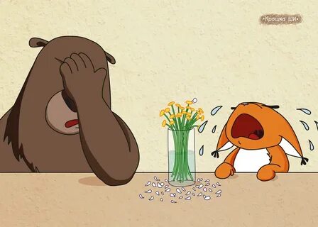 Медведь и белка картинки