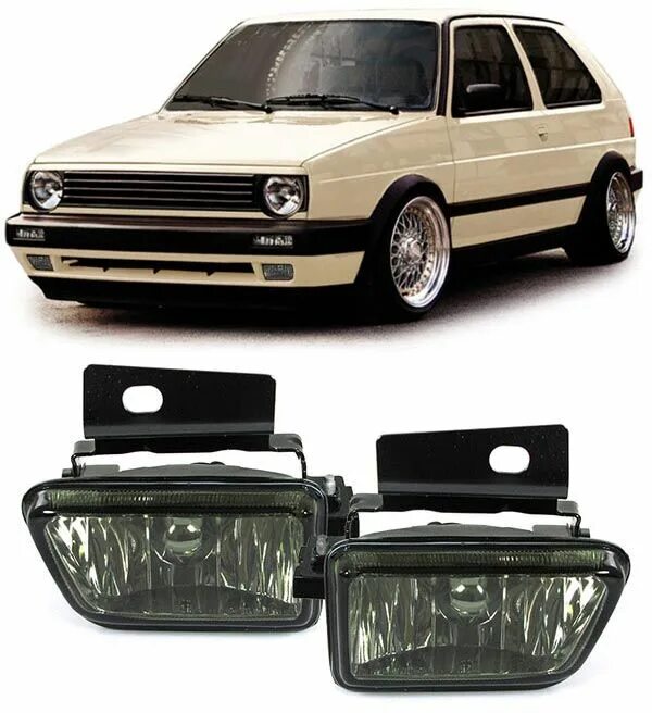 Противотуманные фары vw. Фары VW Golf 2. ПТФ VW Golf 2. Фары на WV Golf 2. ПТФ Volkswagen Golf 2 mk2.