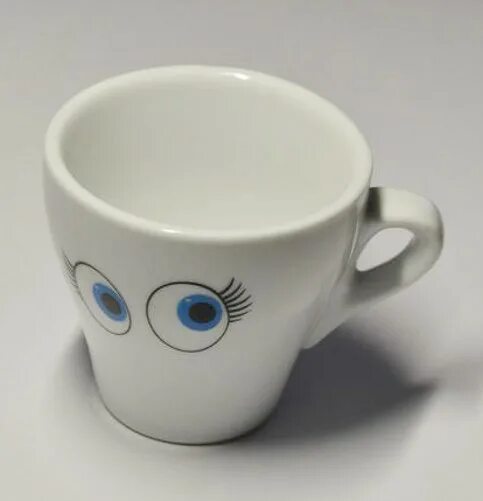 Чашка с глазами. Разные кружки. Большая Кружка с глазами. Глазные чашки.