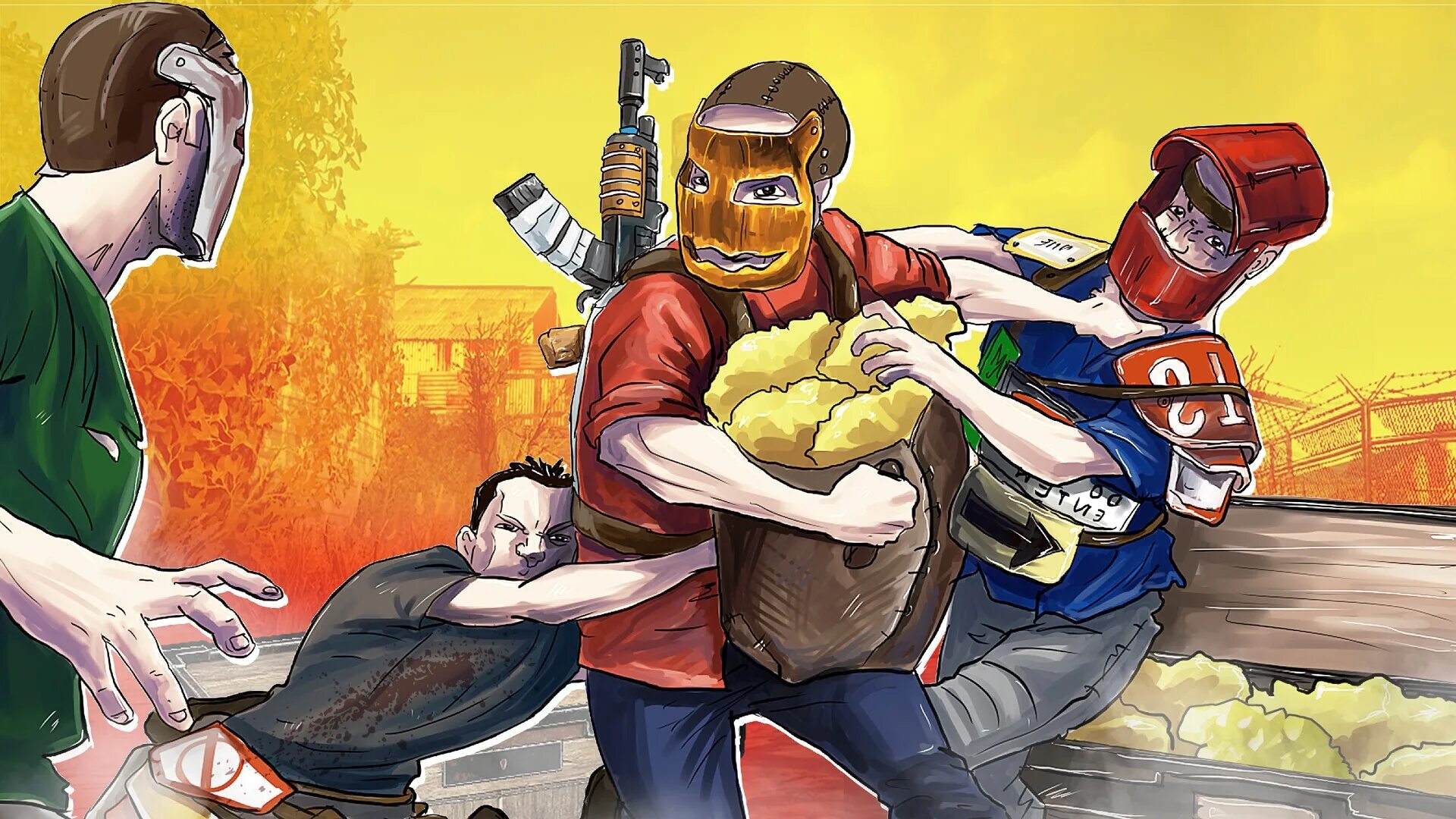 Corrupted rust. Раст арт. арты рейд раст. rust картинки. rust авы для дс.
