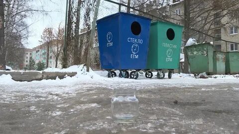 Раздельный сбор стекла