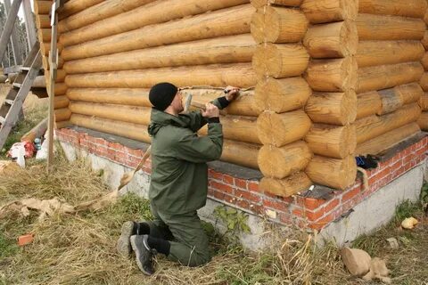 Утепление деревянной бани снаружи своими руками.