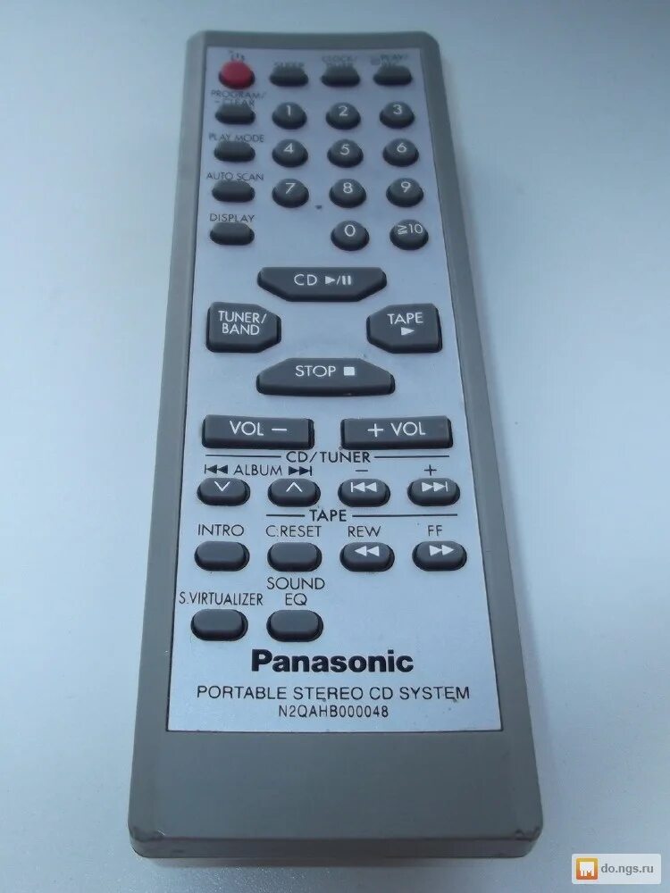 Пульт panasonic rx