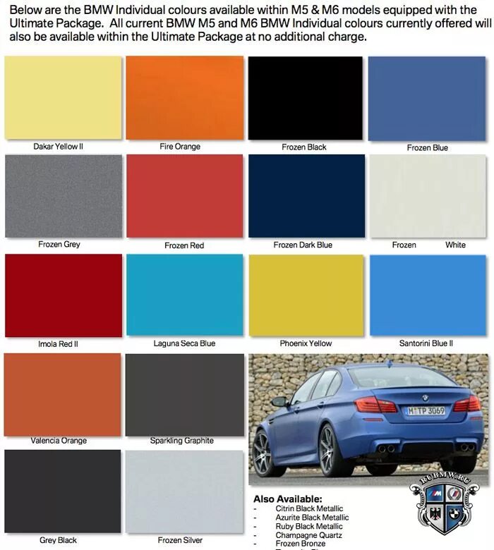 Название цветов бмв. Палитра цветов кузова бмв м5. палитра цветов bmw individual. bmw m5 color code. цветовая гамма бмв м5.