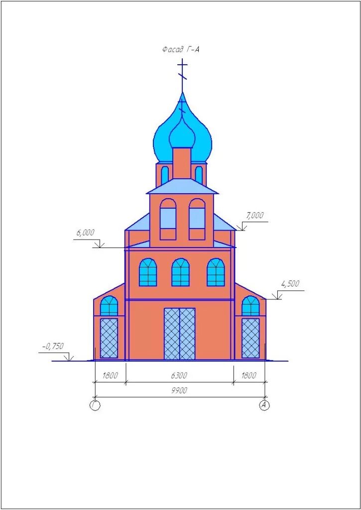 Церковь поэтапно