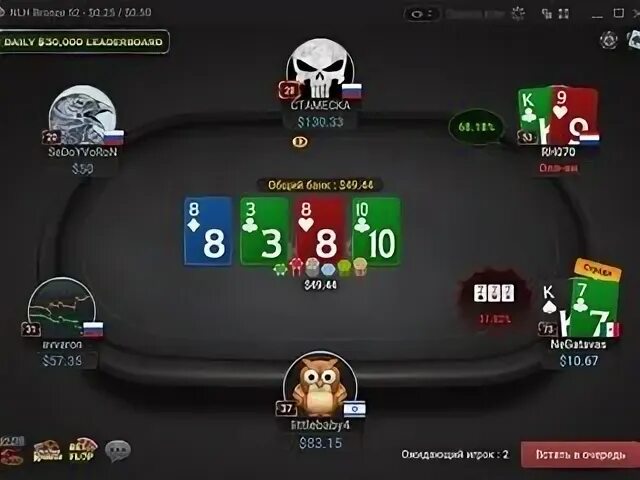 Покер на деньги 2023