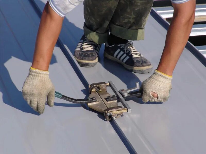 Как соединить оцинковку