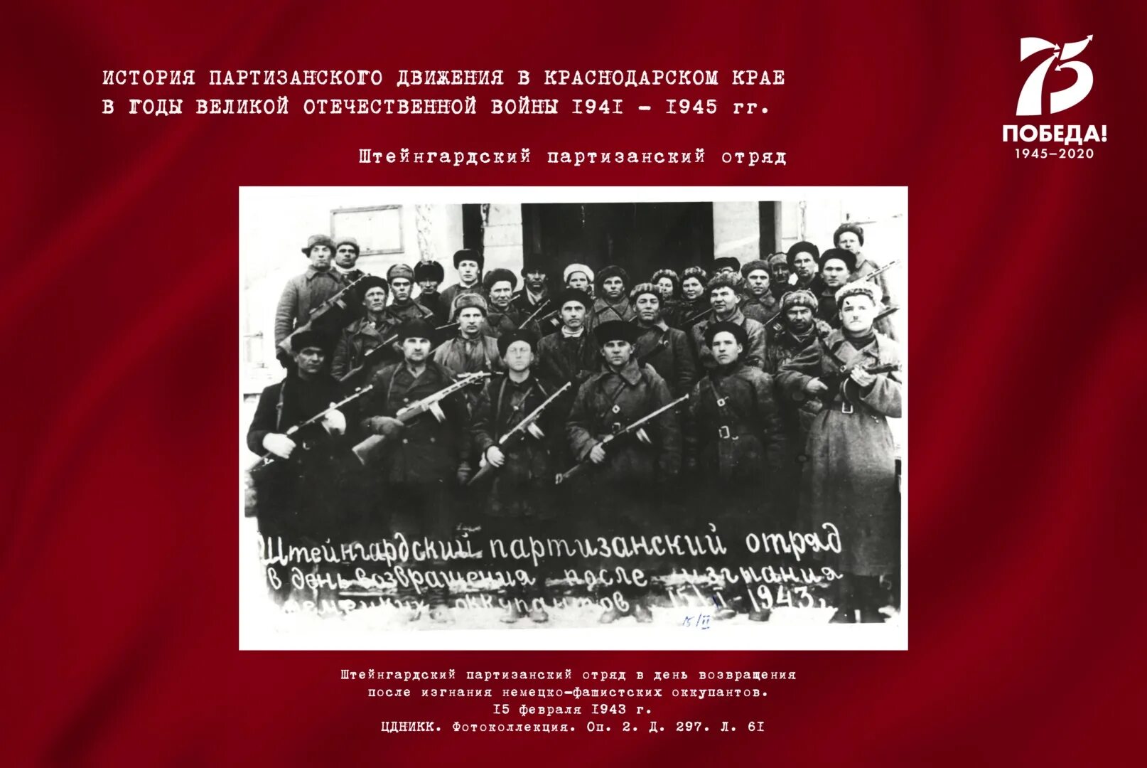 Организация борьбы в тылу врага партизанское движение