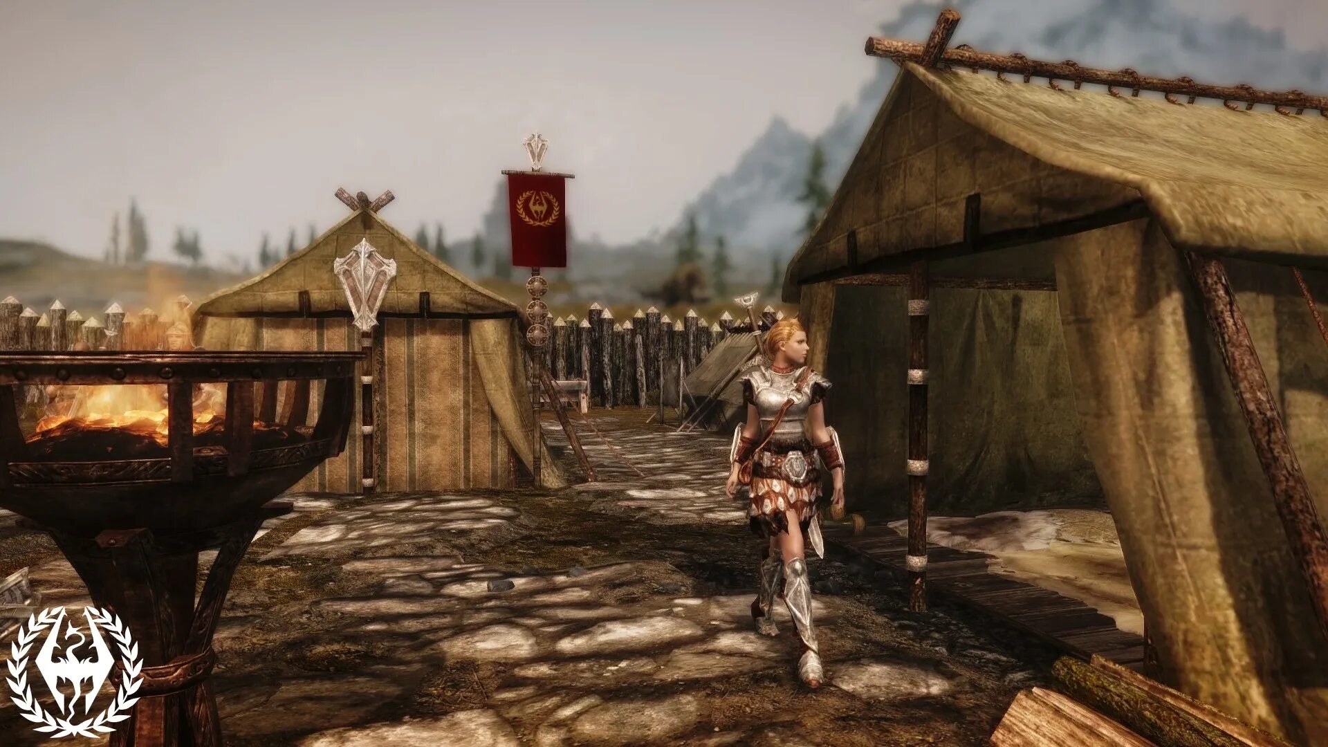 Вайтран — имперский лагерь. Лагерь легиона скайрим. Скайрим мод на лагерь. Лагерь спутников скайрим. Скайрим мод на лагерь.