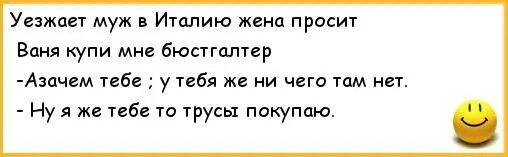 Муж уехал. Анекдот про покупку виллы. Муж уехал на Украину. Анекдот про покупку замка. Муж уезжает к маме