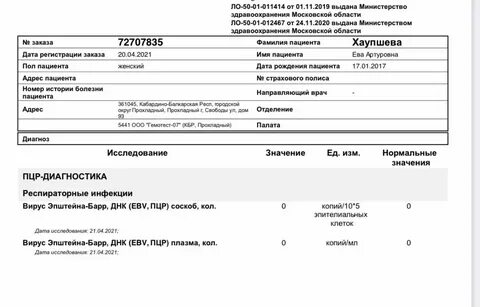 Вирус эпштейна барр гепатит