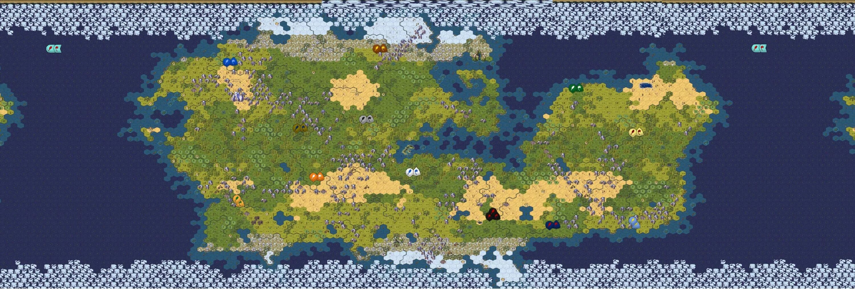 Seed world map
