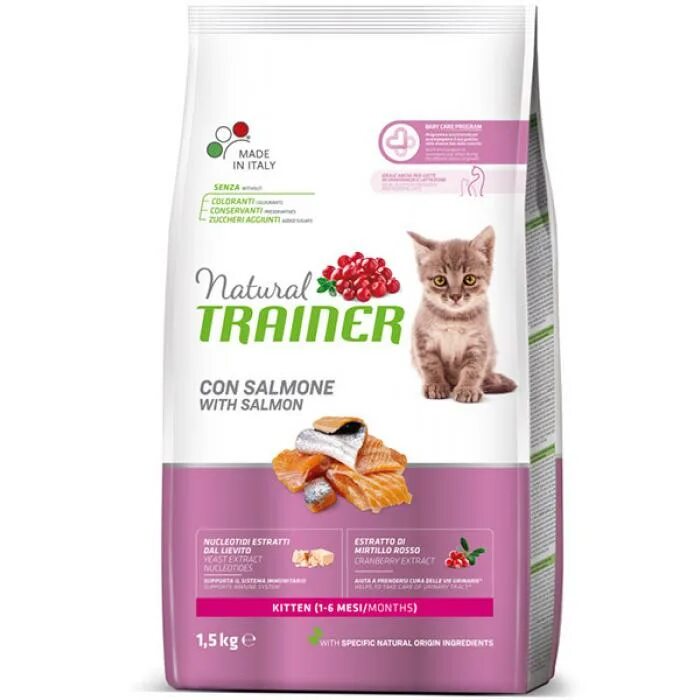 Natural trainer. Сухой корм для кошек трейнер. Корм трейнер для кошек стерилизованных. Трейнер корм для котят. Корм для кошек natural.