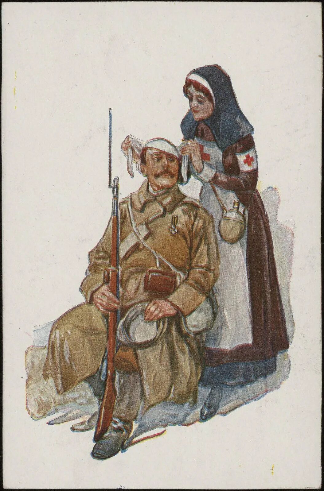 Открытки 1914. Новогодние открытки для раненых воинов. Средневековый брат милосердия. Милосердие русских солдат. Дореволюционные открытки сестра милосердия и солдат.