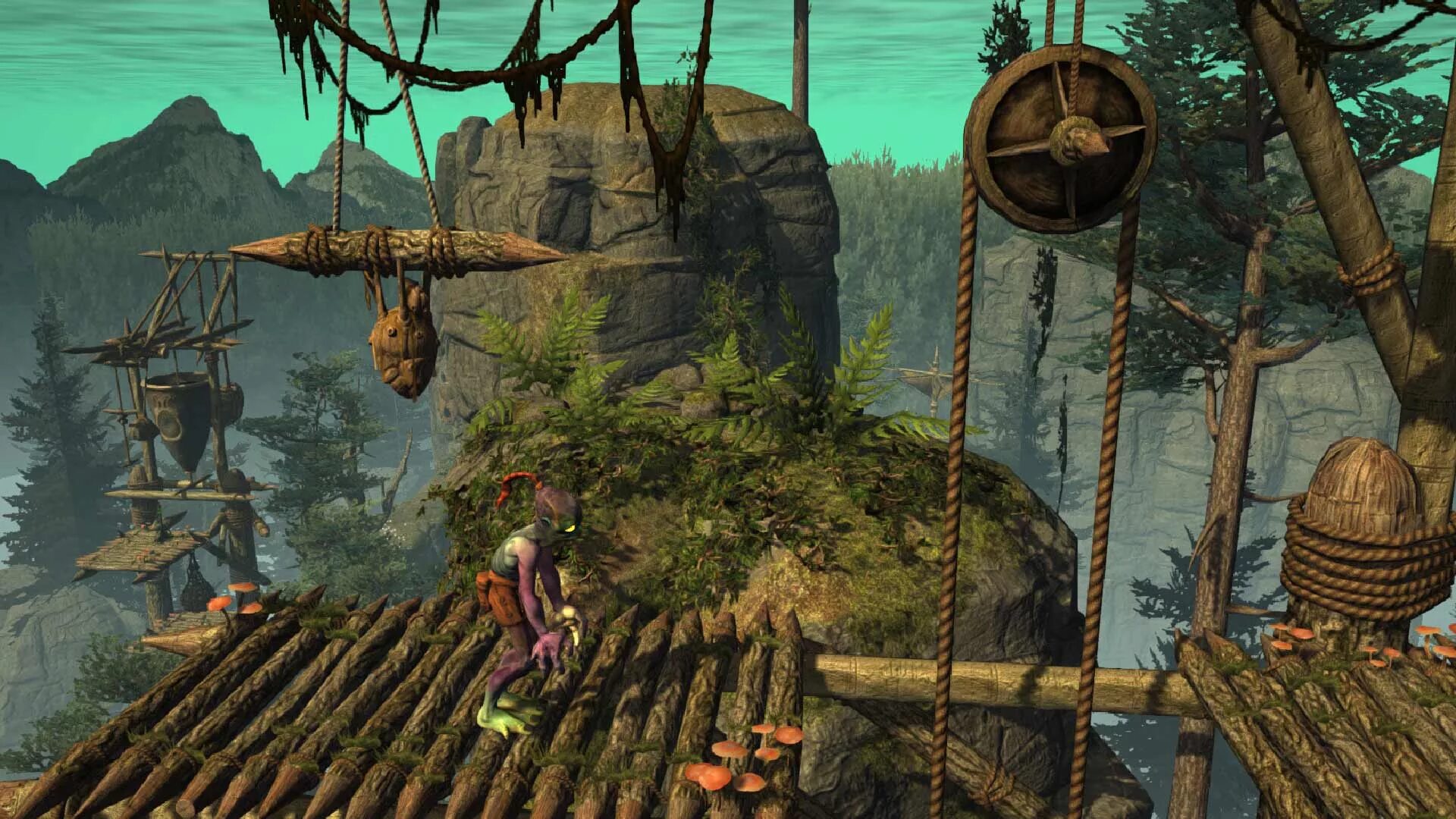 Оддворлд игра. Oddworld: Abe's Oddysee - New 'n' tasty. Игра Abe's Oddysee. Oddworld Abe s Oddysee.