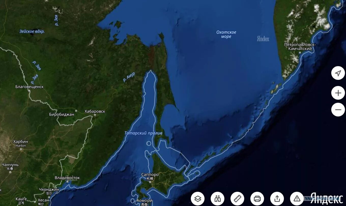 москва камчатка на карте россии. сангарский пролив. территориальные воды японии на карте. острова около камчатки. сахалин до камчатки.
