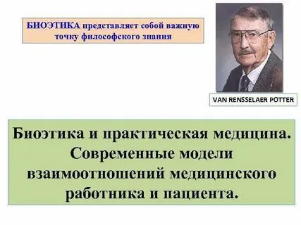 Кем был предложен термин биоэтика