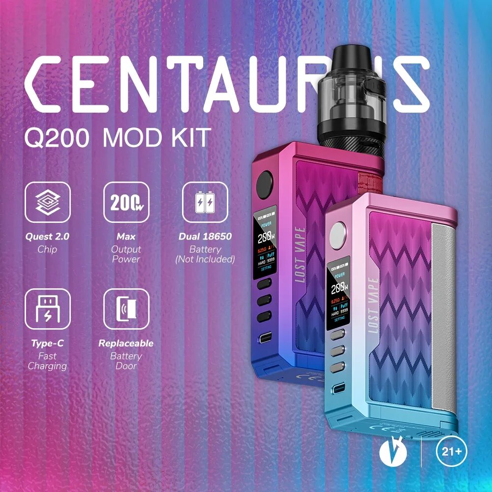 Centaurus pod. Бокс мод centaurus q200. lost vape centaurus q200 box. lost vape centaurus quest 200w.