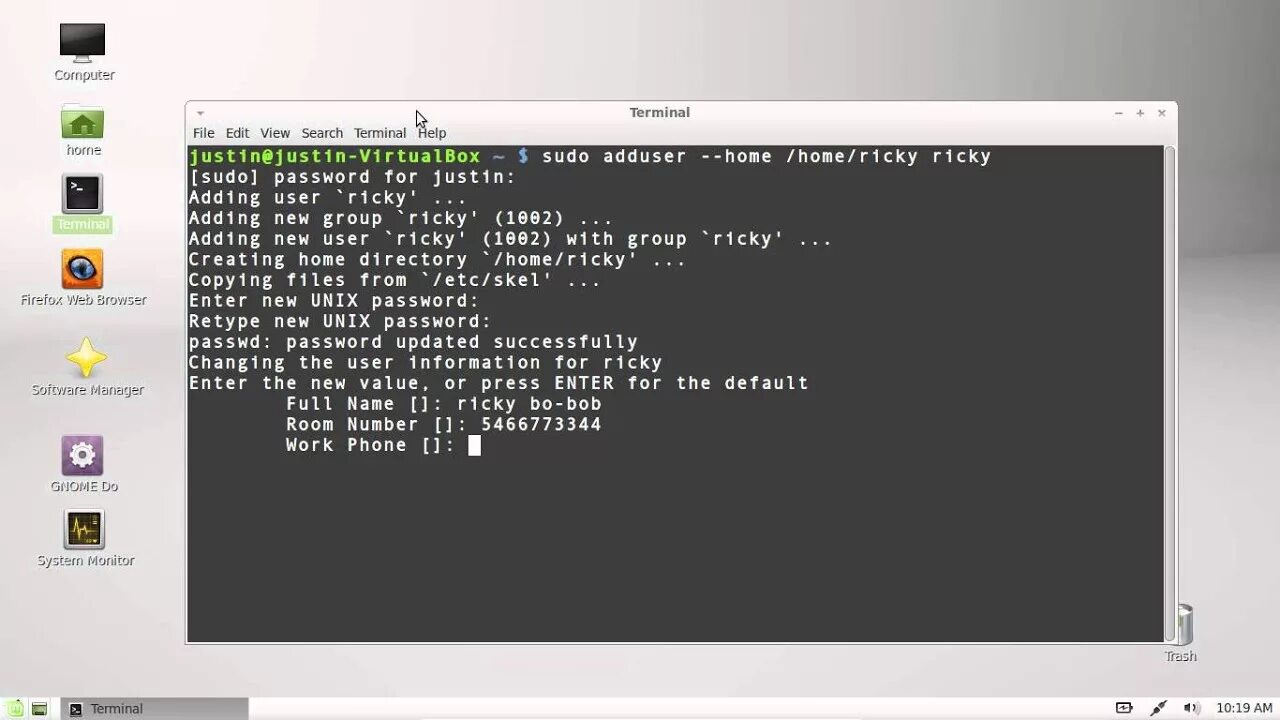 Adduser linux. Linux mint терминал. терминал в linux mint 13. команды терминала linux mint.