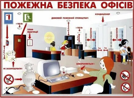 Пожарная безопасность в офисе